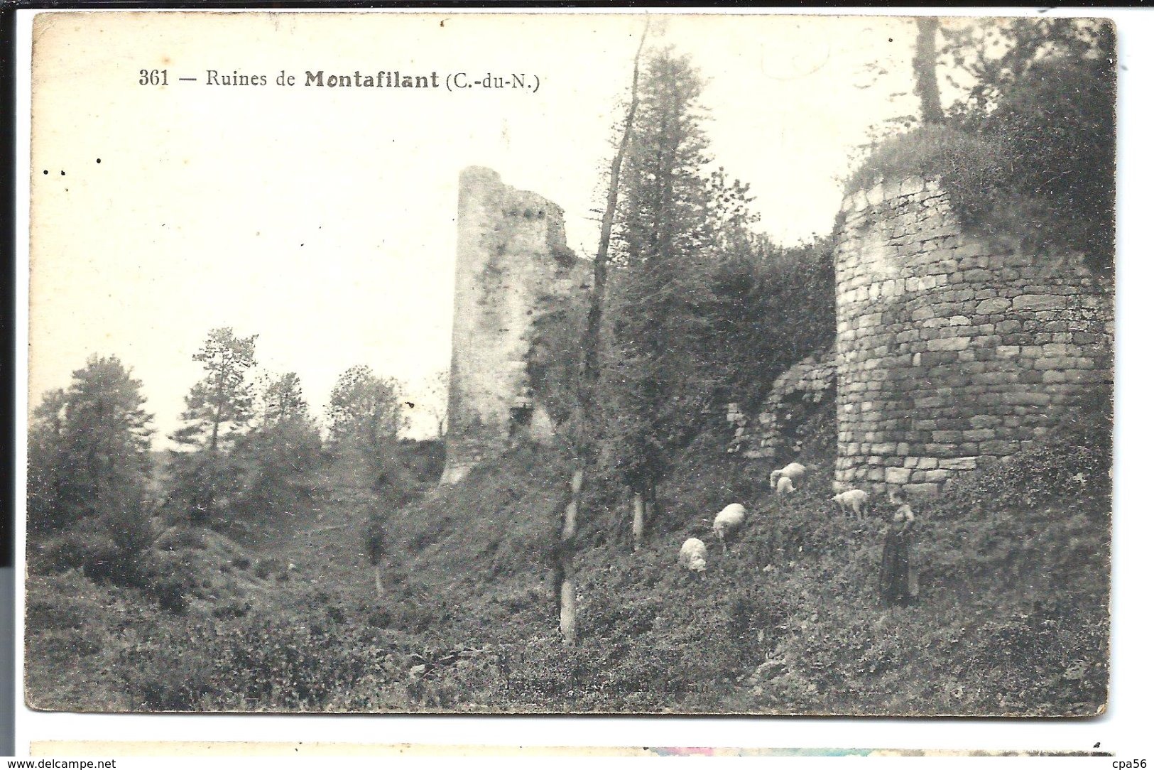 Ruines Du Château De Montafilant - VENTE DIRECTE X - Altri & Non Classificati