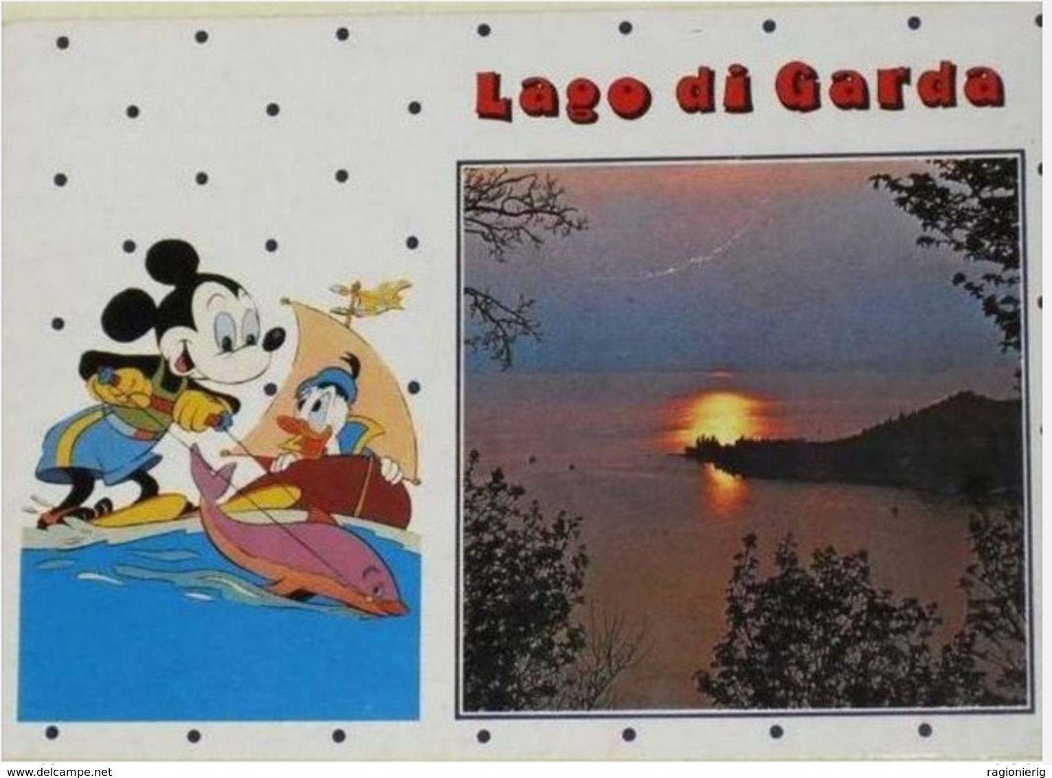 VERONA - WALT DISNEY - Lago Di Garda - Topolino - Paperino - Mickey Mouse Donald Duck - Brescia - Trento - Fumetti