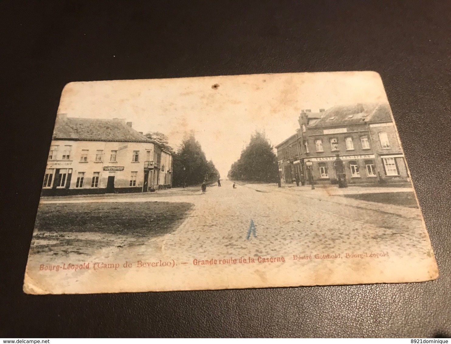 Leopoldsburg - Bourg-Léopold - ( Camp De Beverloo ) - Grande Route De La Caserne ( Gelopen 1919) - Leopoldsburg (Camp De Beverloo)