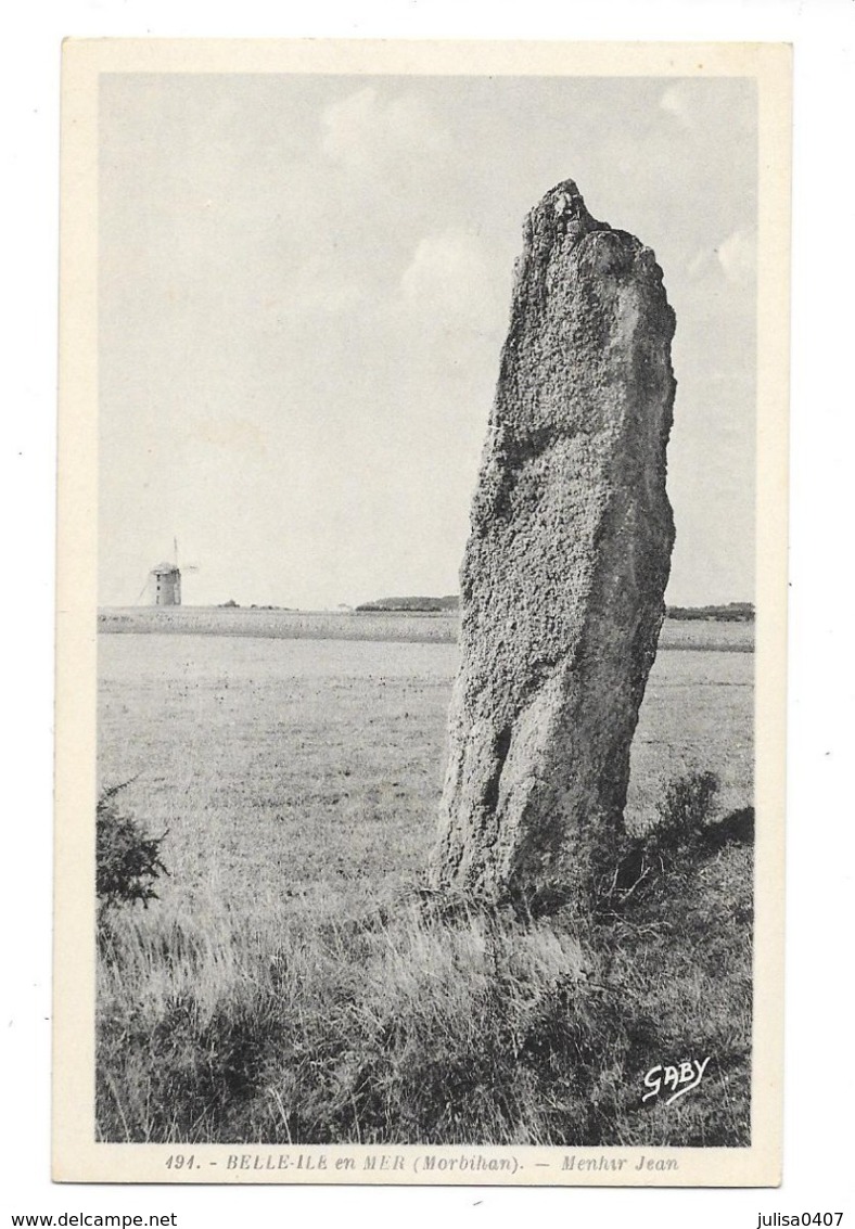 BELLE ILE EN MER (56) Dolmen Menhir Jean - Belle Ile En Mer