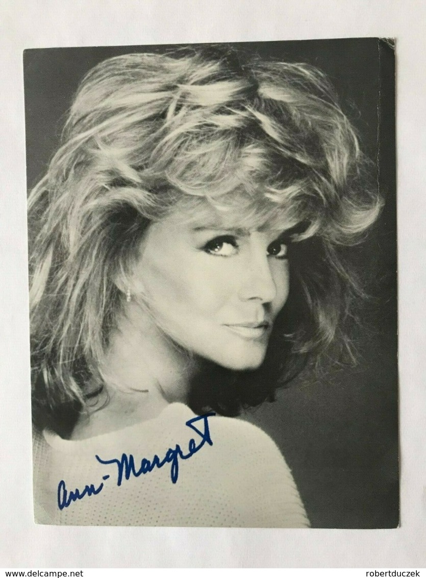 Ann-Margaret Actress Photo Autograph Hand Signed 12x17 Cm - Signiert