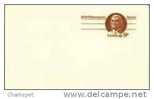 US Scott # UX69 Mint Postal Card John Witherspoon - 1961-80
