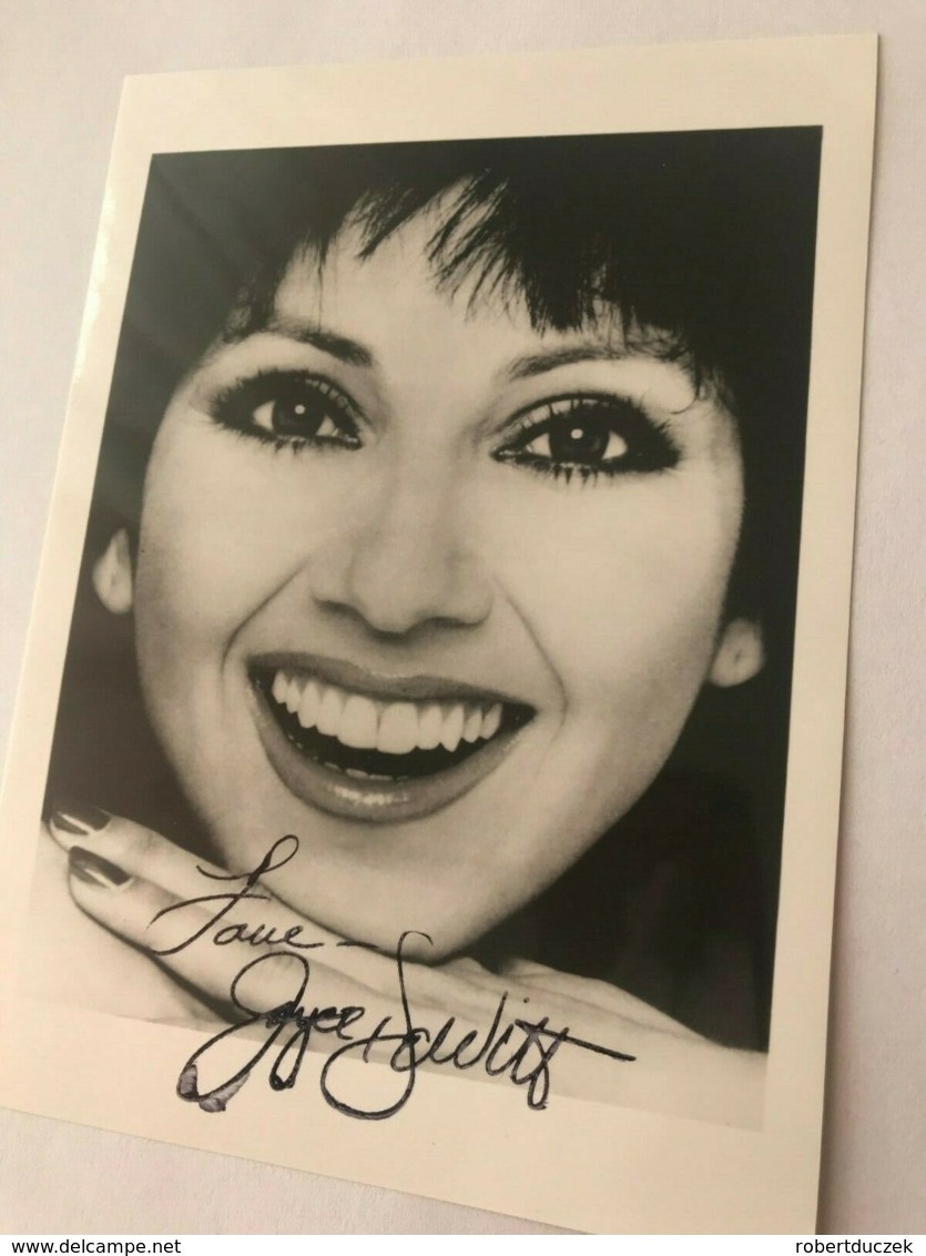 Joyce Dewitt Actress Photo Autograph Hand Signed 12x17 Cm - Foto Dedicate