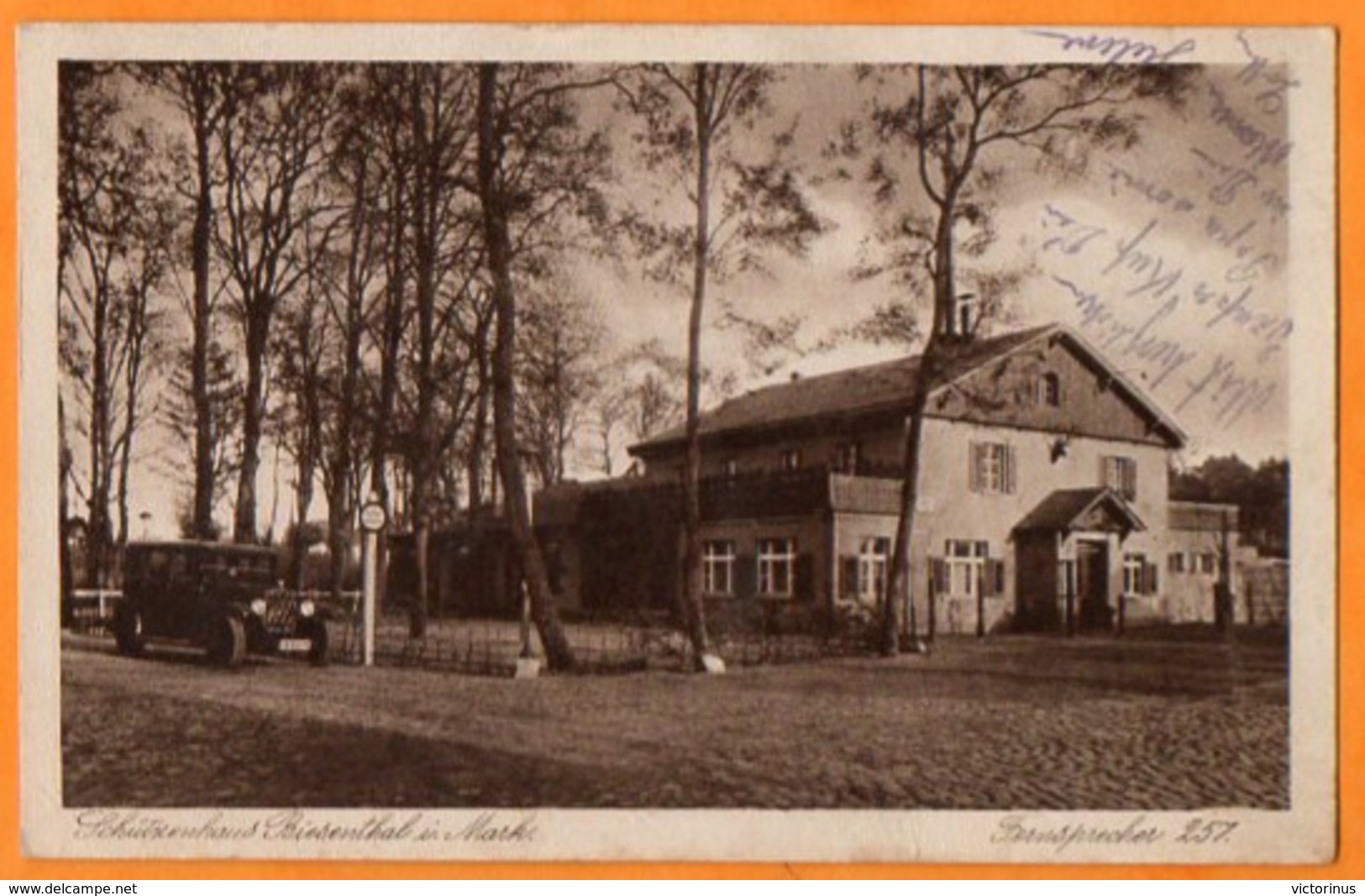 SCHÜTZENHAUS BIESENTHAL IN MARK   -   1930 - Biesenthal