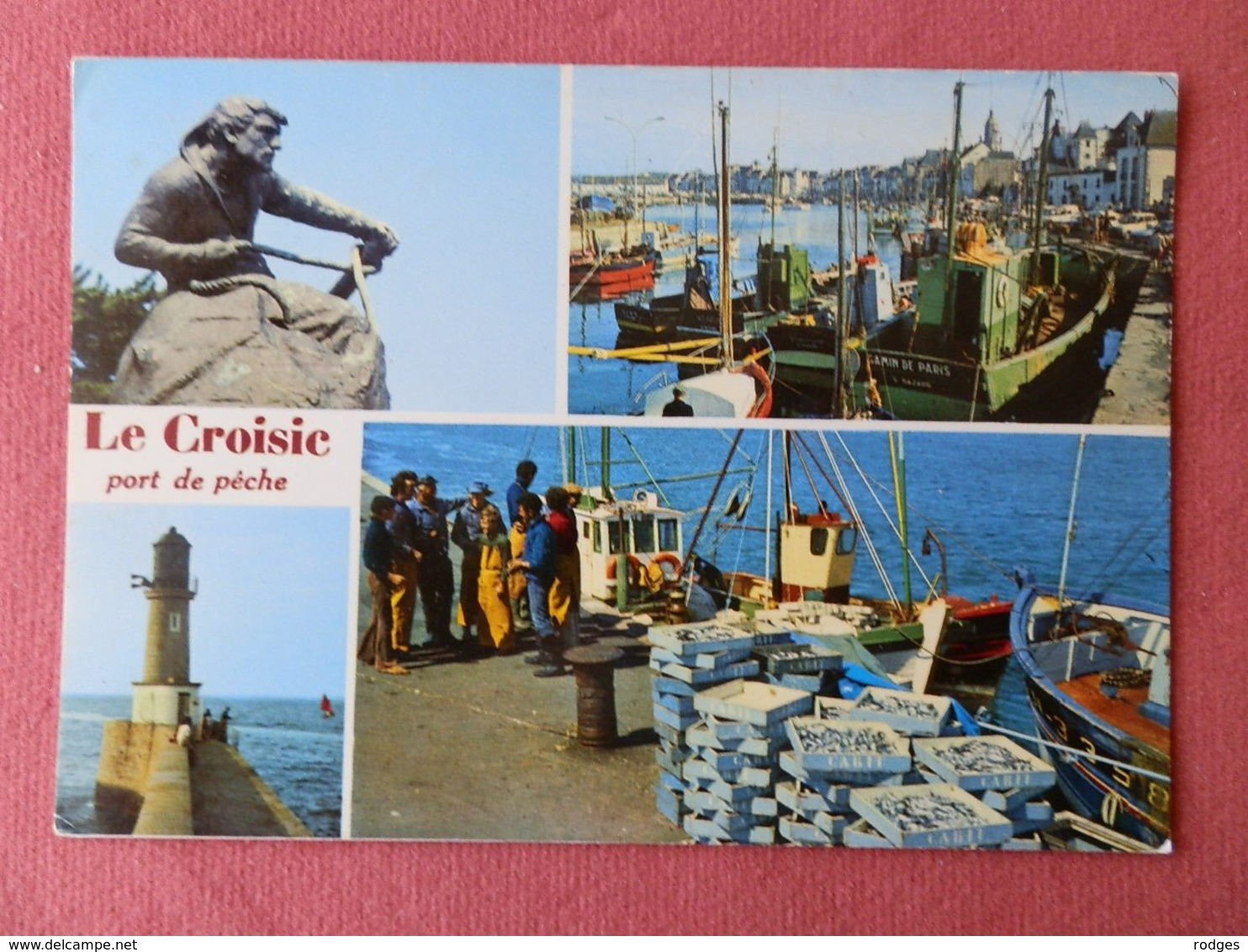 Dep 44 , Cpm Le CROISIC , Port De Peche , 44.601 , Multivues  (203) - Le Croisic