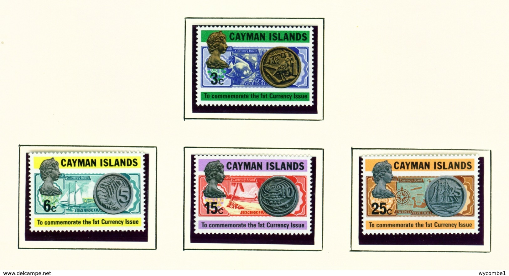 CAYMAN ISLANDS - 1972 Coins Set Unmounted/Never Hinged Mint - Cayman Islands