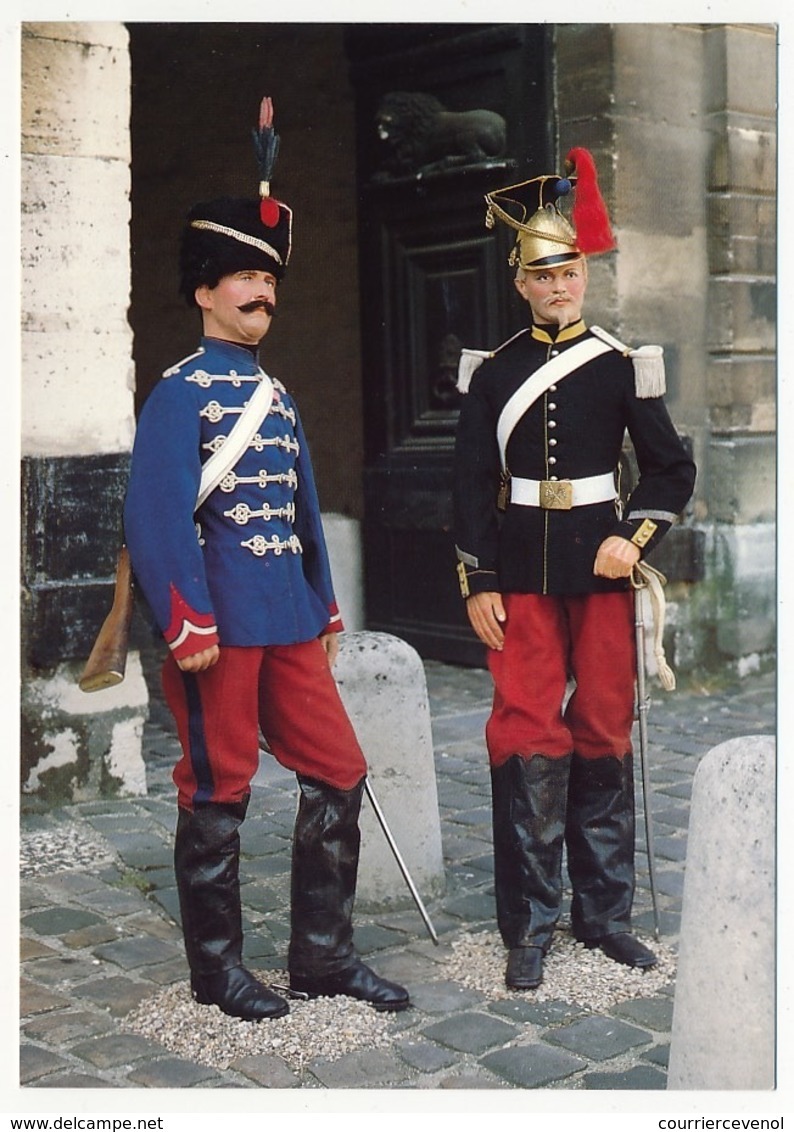 CPM - Cavalier De 1ere Classe De Hussards 1868/70 - Maréchal Des Logis Du 5e Régiment De Lanciers - Uniformi