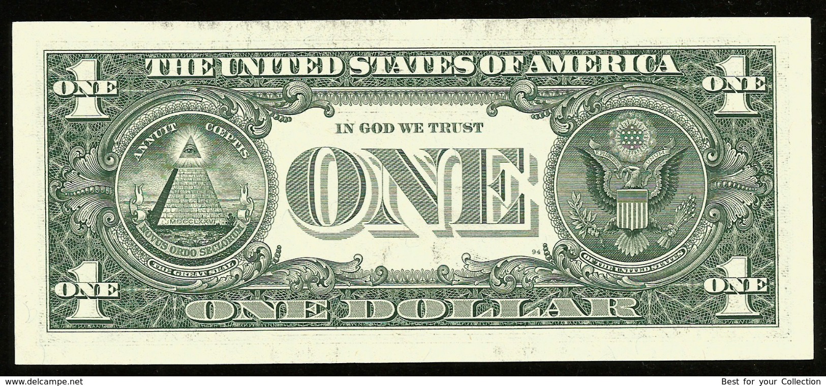 * USA 1 Dollar 2013 ! UNC !  Beautiful   Number 11942333 - Biljetten Van De  Federal Reserve (1928-...)