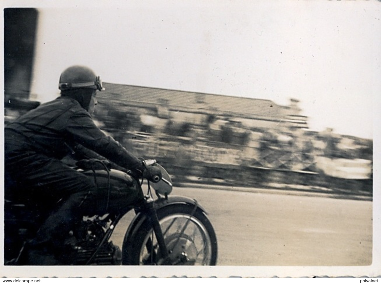 1954 , MOTOCICLISMO , MOTOCICLETA , MOTO , MOTORCYCLE , MOTORRAD - ANTIGUA FOTOGRAFIA ORIGINAL - Other & Unclassified