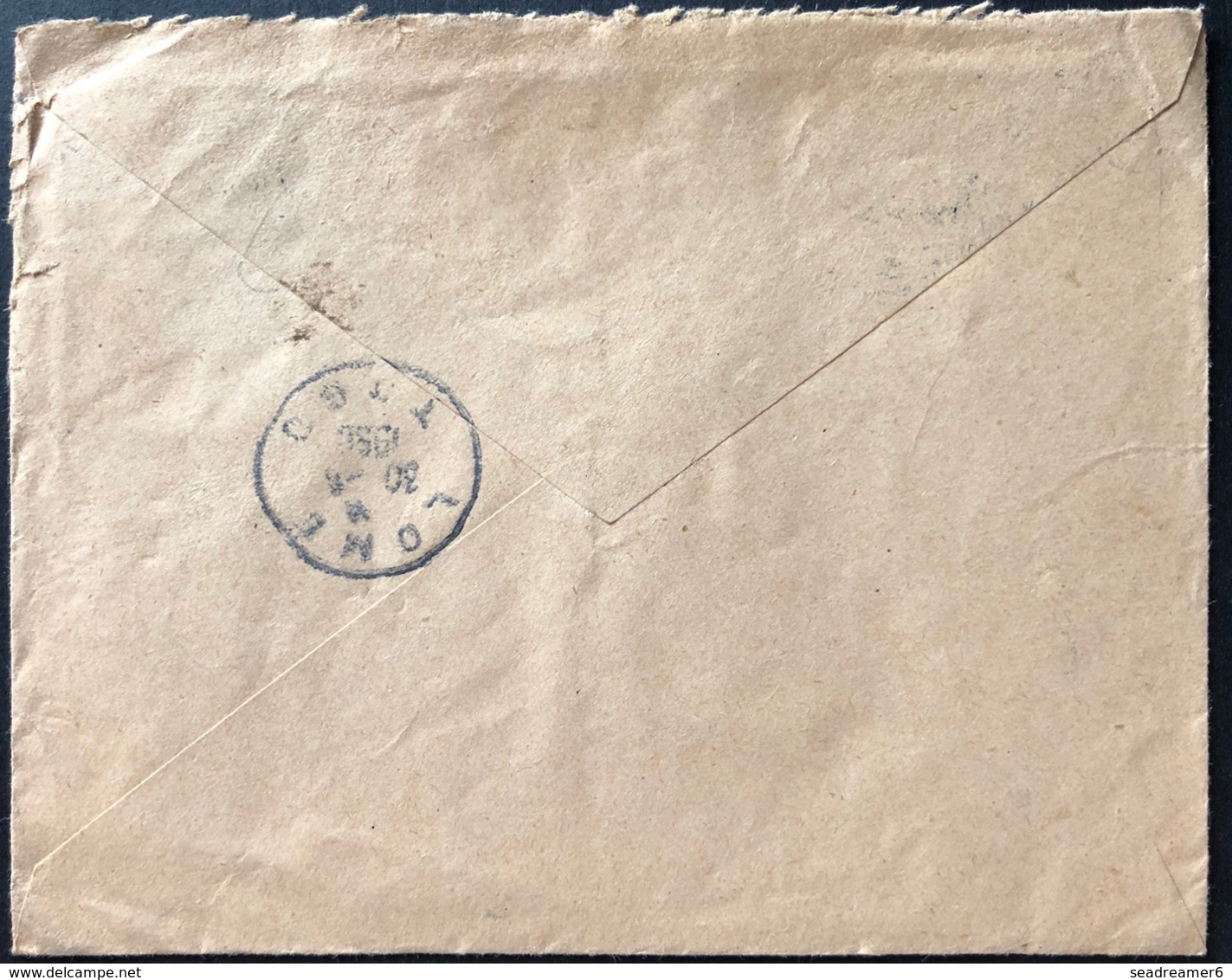 Lettre Du Togo Affranchie Insuffisament Et Taxée En Arrivée Avec Tricolore De Taxes Gerbes N°81,85 & 86 - Storia Postale