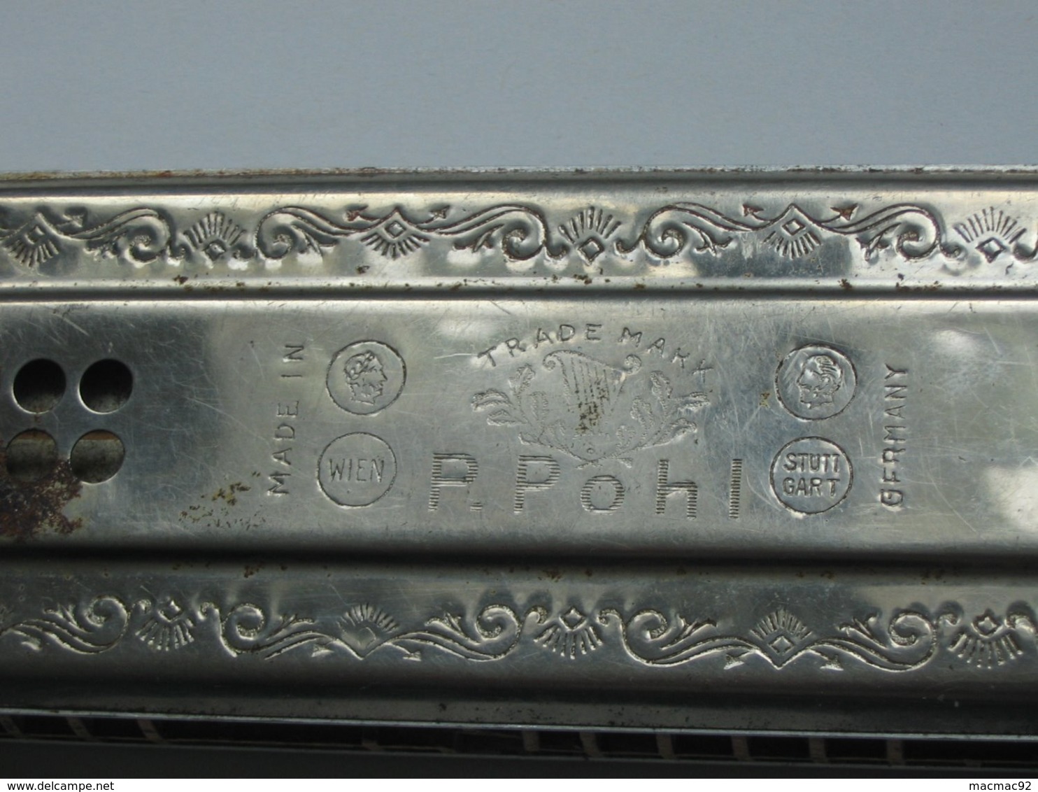 Ancien HARMONICA - EL MONO - Trade Mark - P.POHL - Made In Germany  ***** EN ACHAT IMMEDIAT **** - Instrumentos De Música