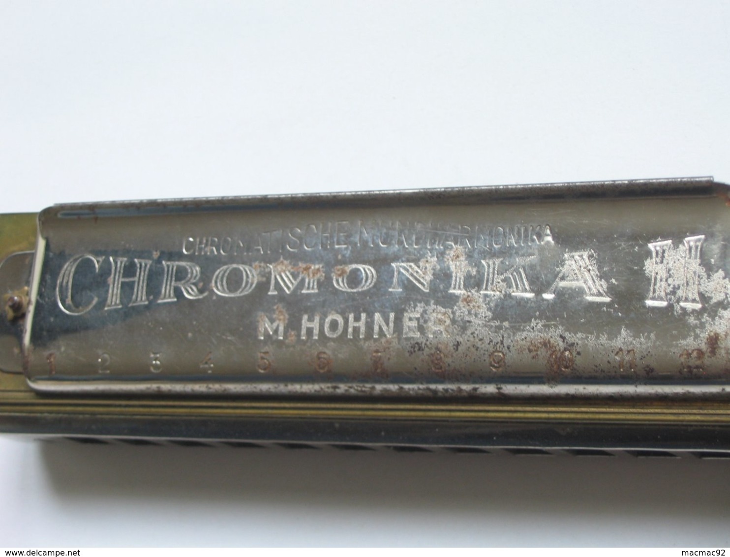 Superbe et Ancien HARMONICA - CHROMONIKA II M.HOHNER- Made in Germany  ***** EN ACHAT IMMEDIAT ****