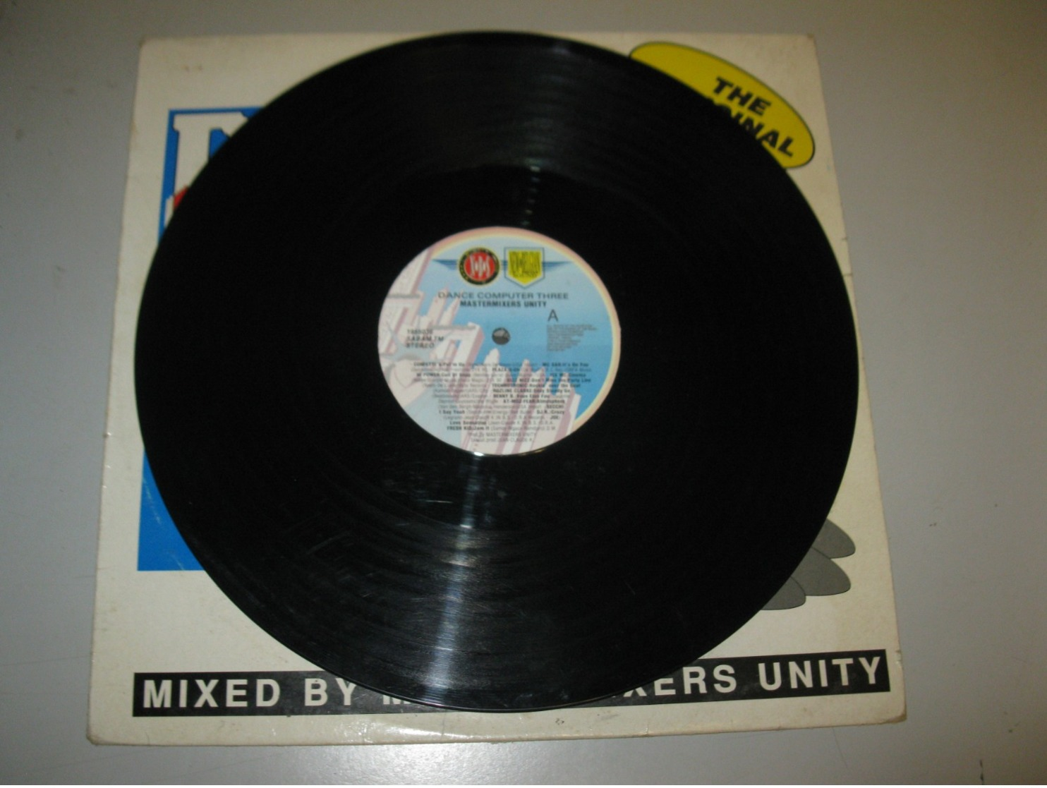 VINYLE MASTERMIXERS UNITY "DANCE COMPUTER THREE" MAXI 45 T NBS (1990) - 45 Rpm - Maxi-Singles