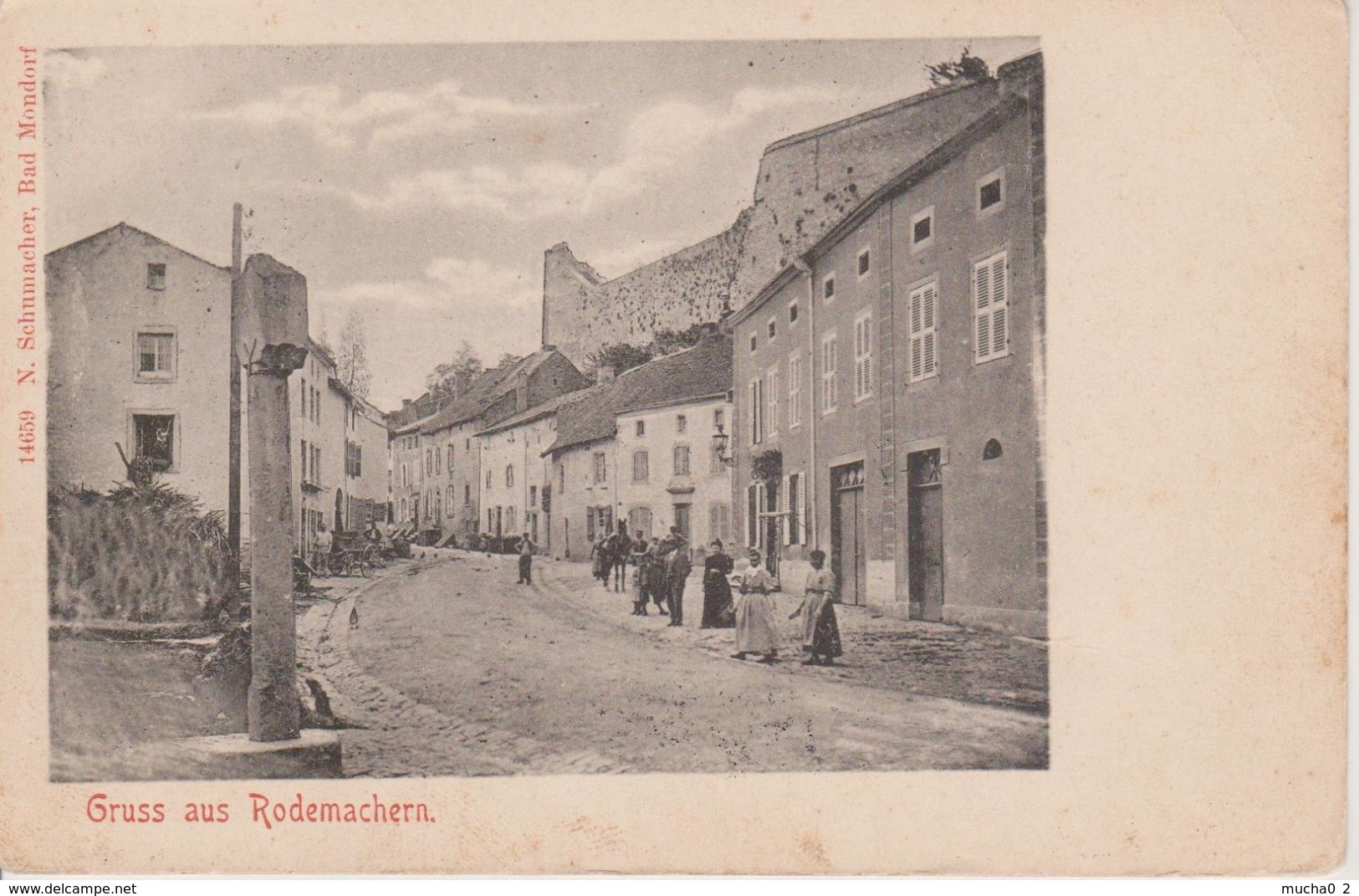 57 - RODEMACK - GRUSS AUS - RUE DU VILLAGE - Autres & Non Classés