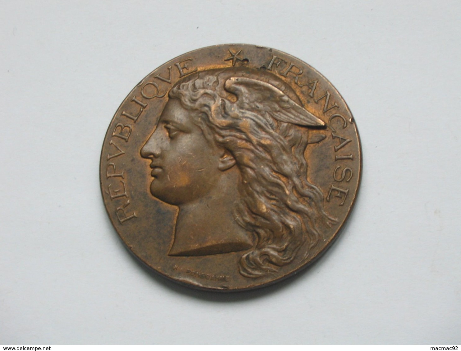 Médaille REPUBLIQUE FRANCAISE - Ministere De L'agriculture - Evreux 1886 - Espece Bovine  **** EN ACHAT IMMEDIAT **** - Professionnels / De Société