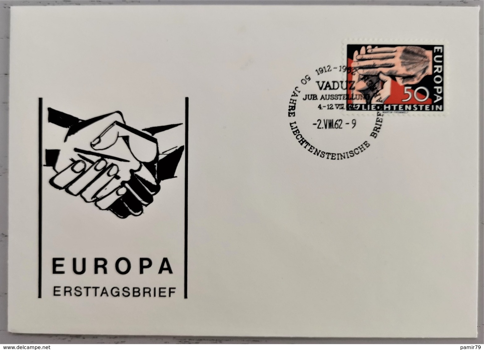 1962 FDC Europamarke MiNr: 418 - Andere & Zonder Classificatie
