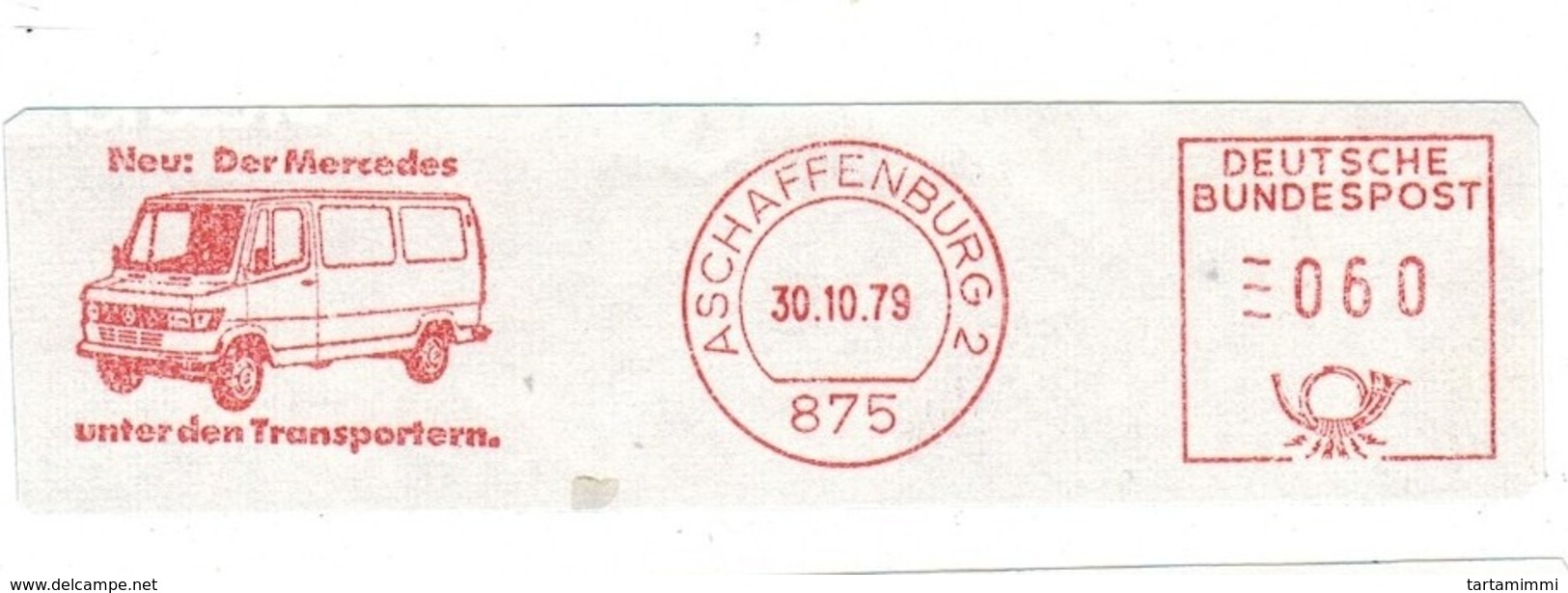 EMA FREISTEMPEL METER - MERCEDES 1979 ASCHAFFENBURG CAMION FURGONE - Trucks