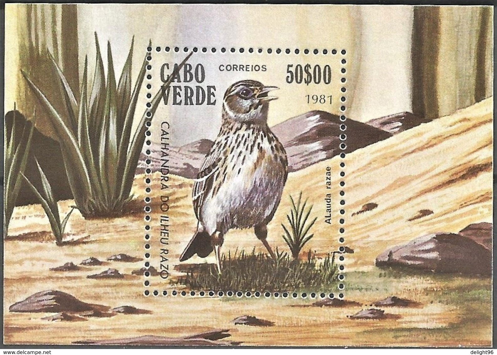 1981 Cape Verde Birds Set And Souvenir Sheet (** / MNH / UMM) - Autres & Non Classés