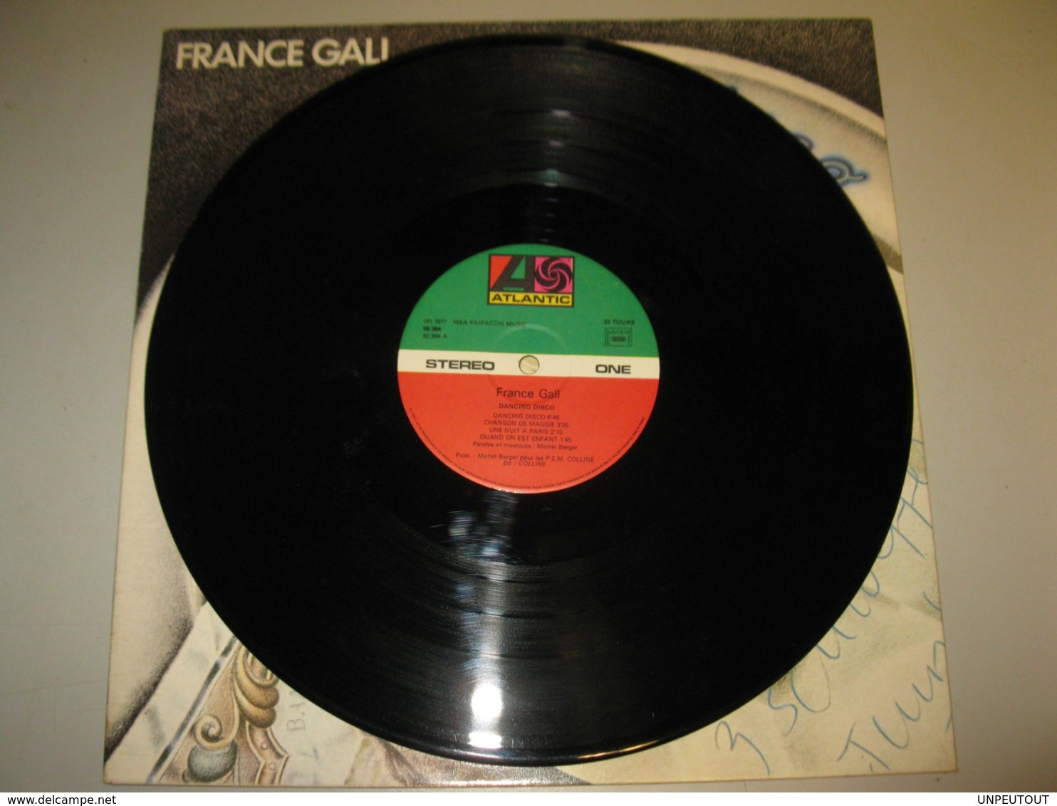 VINYLE FRANCE GALL "DANCING DISCO" 33 T ATLANTIC / WEA (1977) - Other - French Music