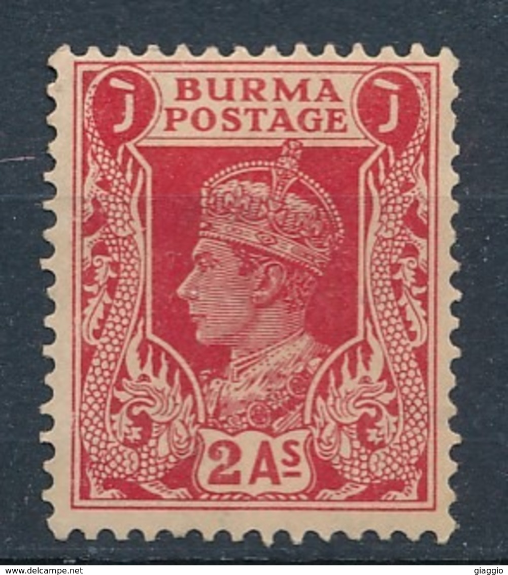 °°° BURMA1 - 1938 MNH °°° - Myanmar (Burma 1948-...)