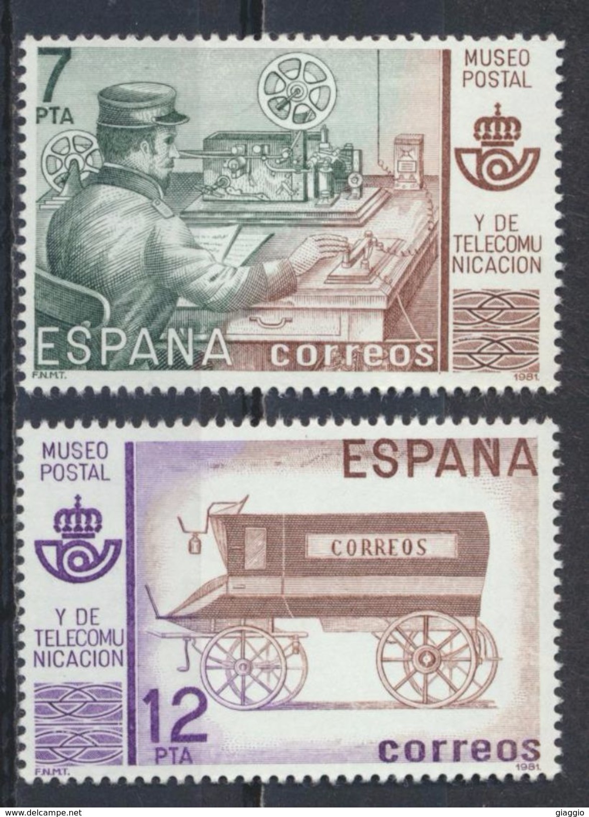 °°° SPAGNA SPAIN - Y&T N°2268/69 - 1981 MNH °°° - Nuovi