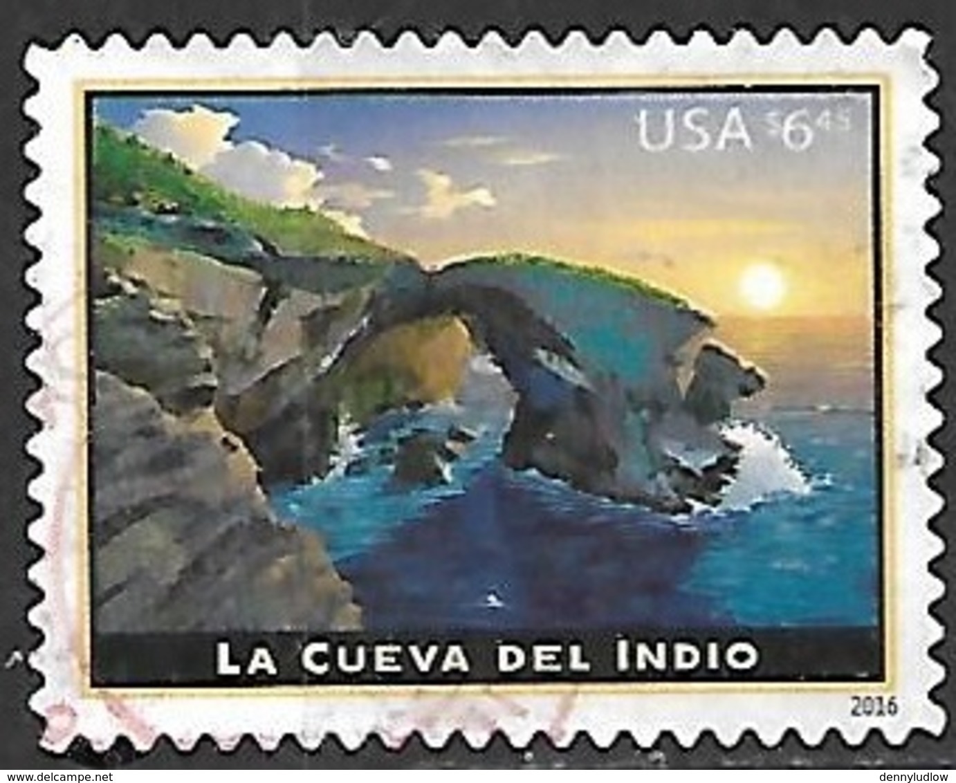 US  2016    $6.45 Coastal View Used - Used Stamps