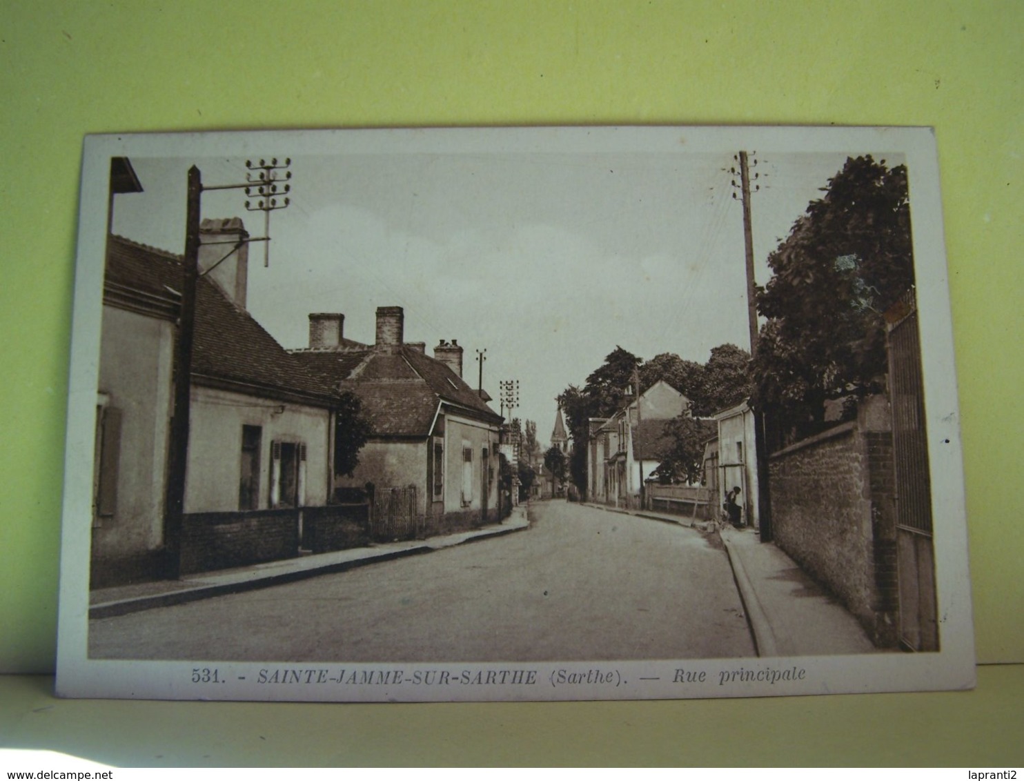 SAINT-JAMME-SUR-SARTHE (SARTHE) RUE PRINCIPALE. - Autres & Non Classés