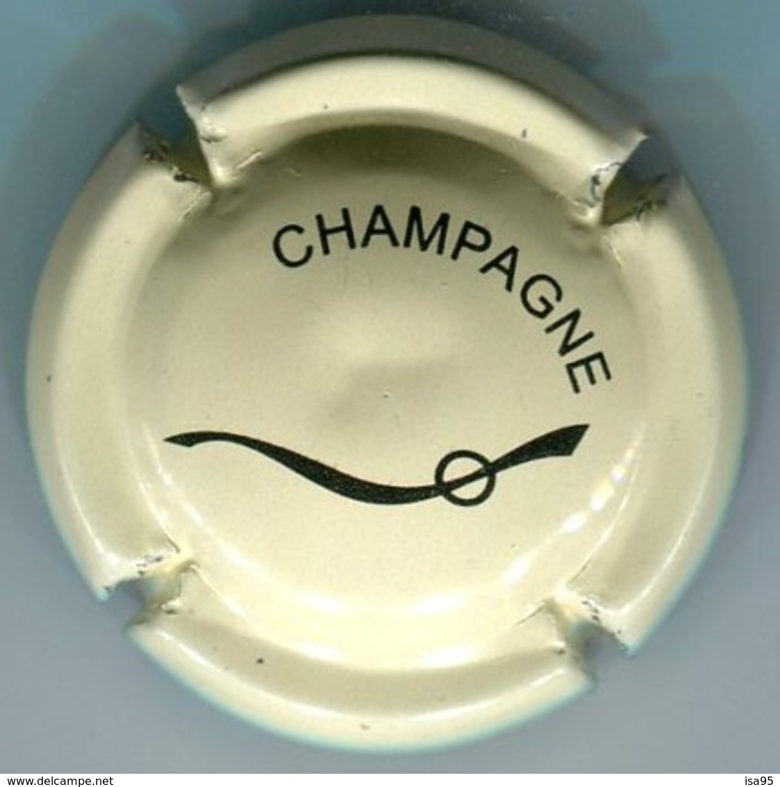 CAPSULE-CHAMPAGNE LANSON INTERNATIONAL N°04 Crème & Noir - Lanson