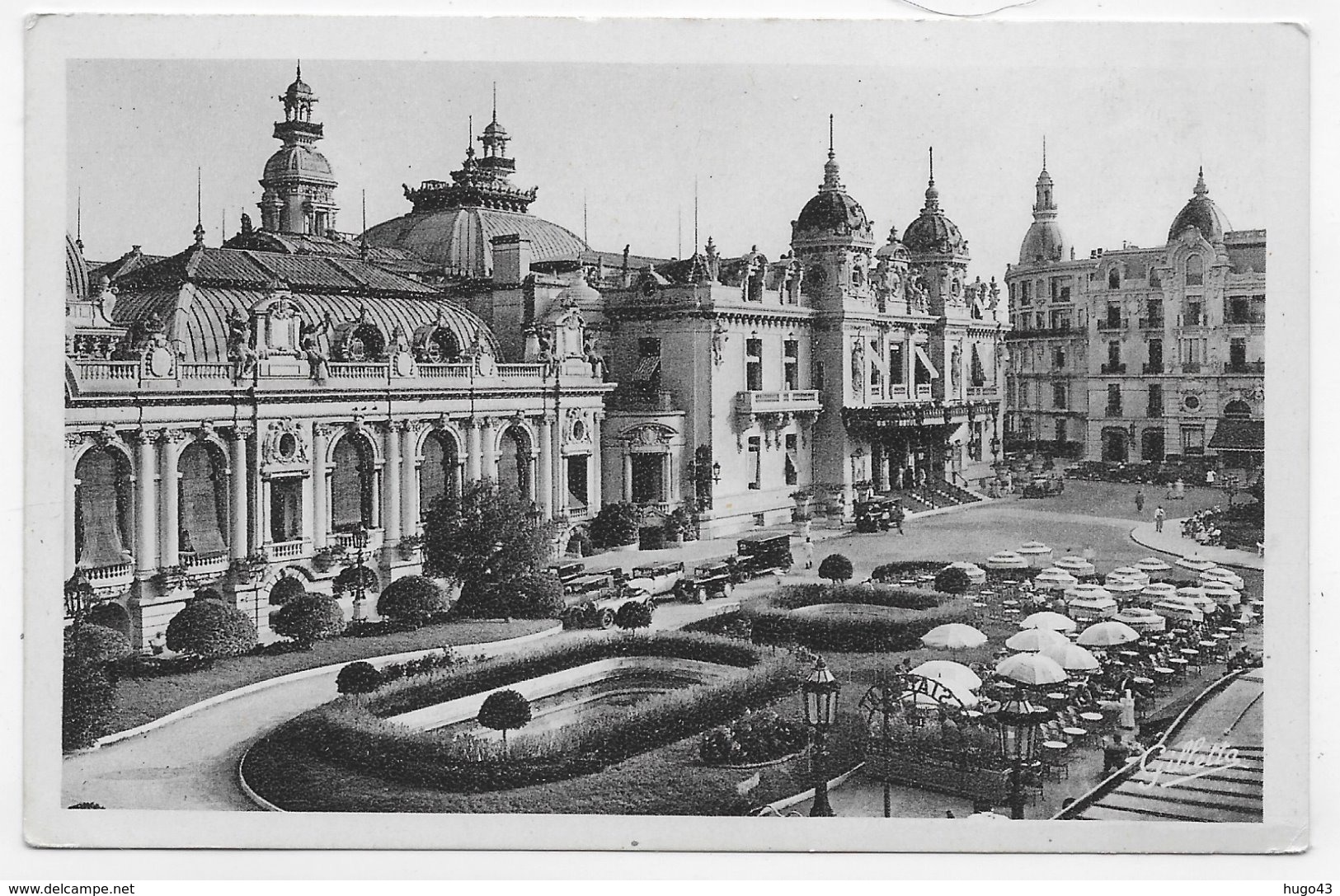 MONTE CARLO - N° 727 - LE CASINO ET HOTEL DE PARIS - FORMAT CPA NON VOYAGEE - Hôtels