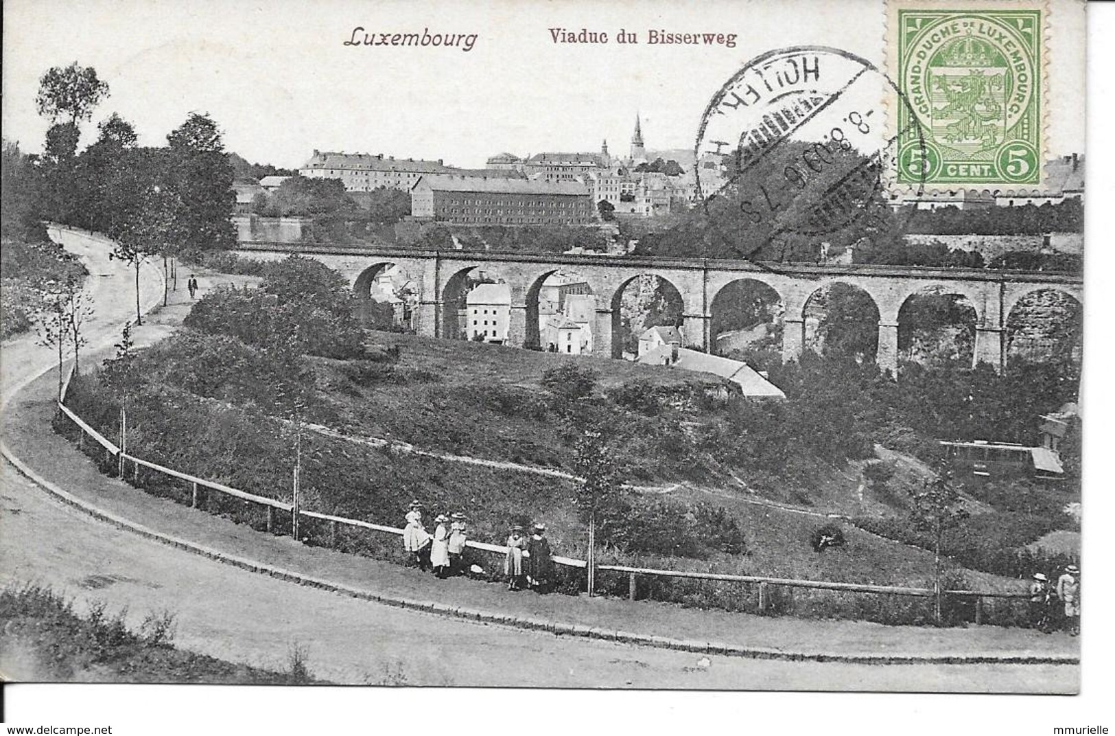 LUXEMBOURG Viaduc De Bisserweg....MI - Luxemburg - Town