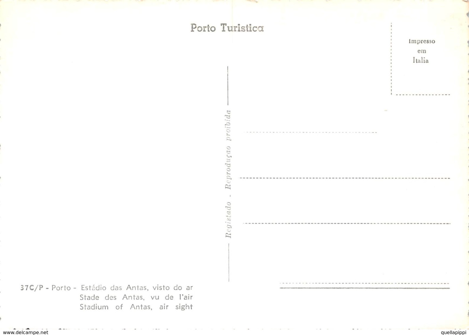 09632 "PORTOGALLO - PORTO - STADIO ANTAS - VISTA DALL'AEREO"    CART  NON SPED - Porto