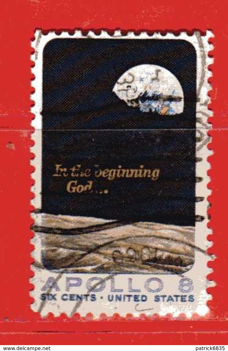 (Us2) USA °- 1969 - APOLLO VIII.  Yvert . 874.  USED. - Usati