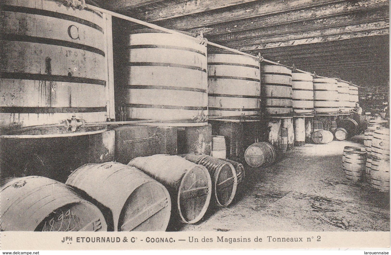 16 - COGNAC - Jph Etournaud & Cie - Un Des Magasins De Tonneaux N° 2 - Cognac