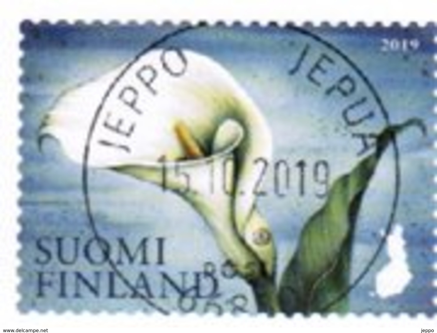 2019 Finland, Calla Flower Fine Used. - Used Stamps