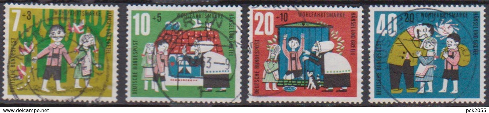 BRD 1961 MiNr.369 - 372  Wohlfahrt: Hänsel Und Gredel ( A594 ) Günstige Versandkosten - Gebraucht