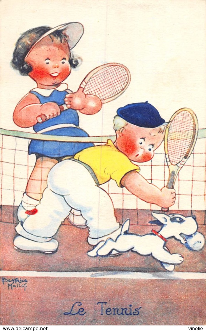 A-19-5575 : LE TENNIS PAR BEATRICE MALLET - Tennis