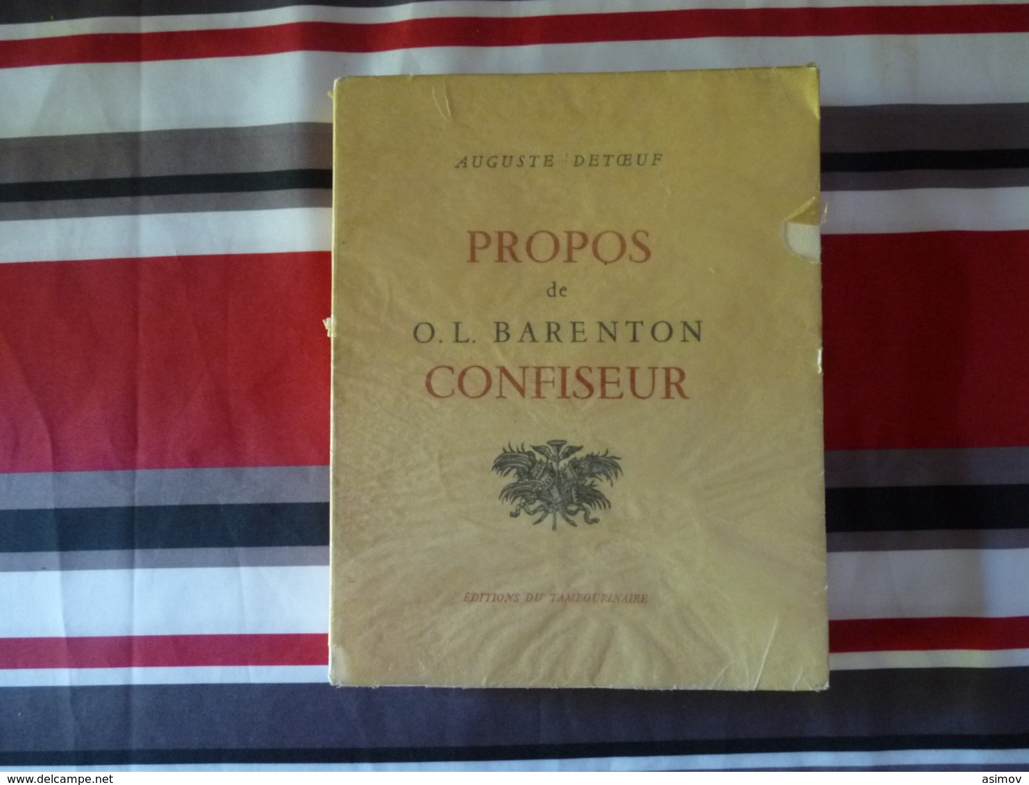 Propos De O L Barenton Par Auguste Detoeuf 1956   (T) - 1901-1940