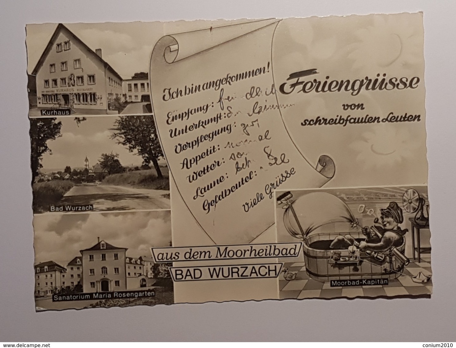 Gruss Aus Bad Wurzach ( Gelaufen , 1971); H31 - Bad Wurzach