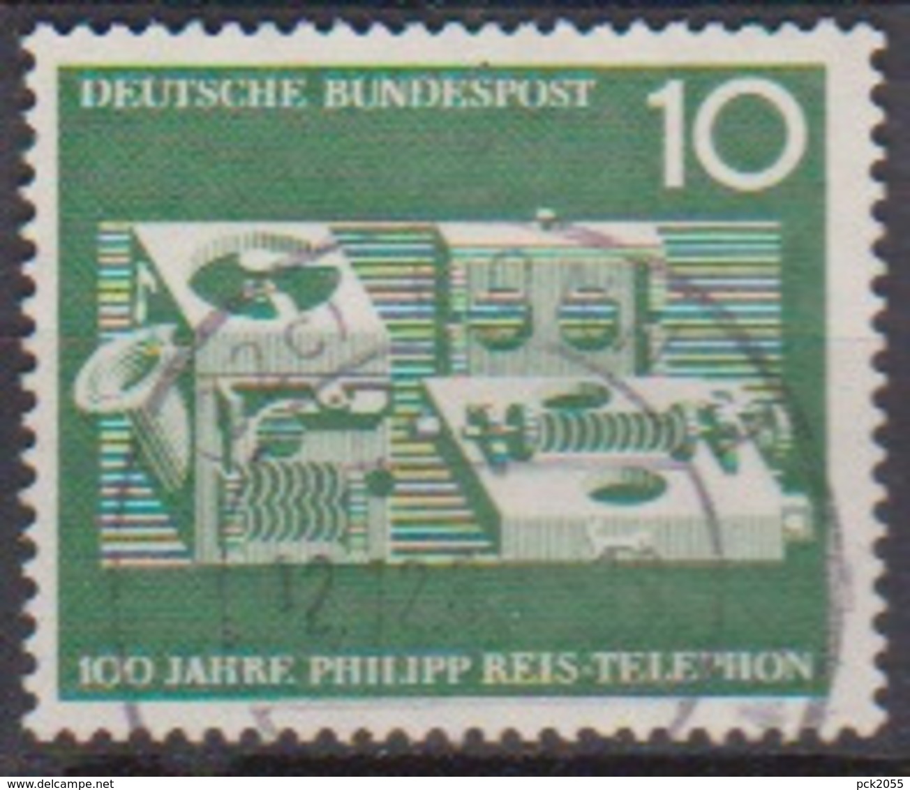 BRD 1961 MiNr.373  100 Jahre Telefon Von Philipp Reis ( A600 ) Günstige Versandkosten - Gebraucht