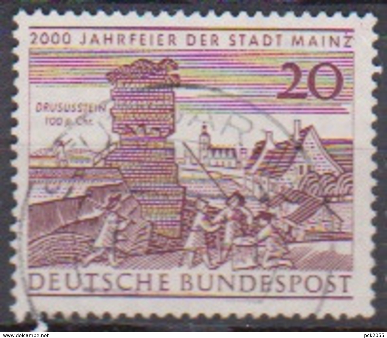 BRD 1962 MiNr.375  2000 Jahre Mainz ( A607 ) Günstige Versandkosten - Gebraucht