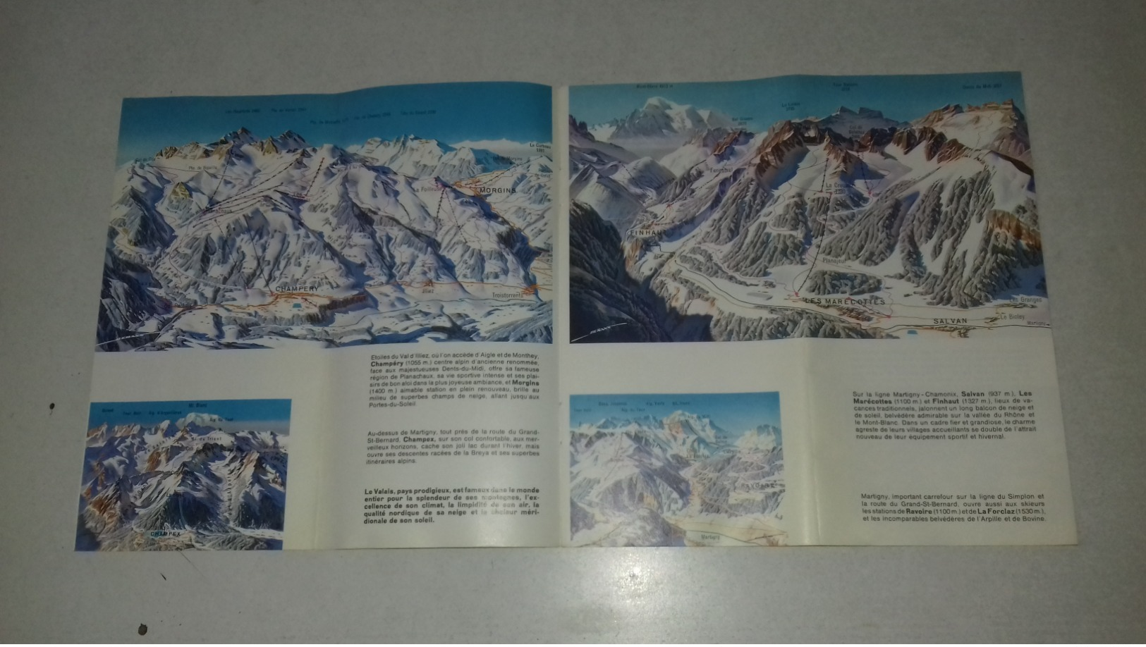 Dépliant Touristique De Valais   Suisse Switzerland - Tourism Brochures