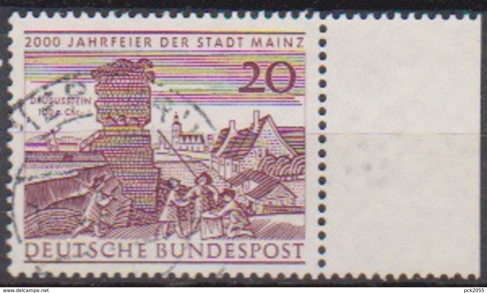 BRD 1962 MiNr.375  2000 Jahre Mainz ( A608 ) Günstige Versandkosten - Gebraucht