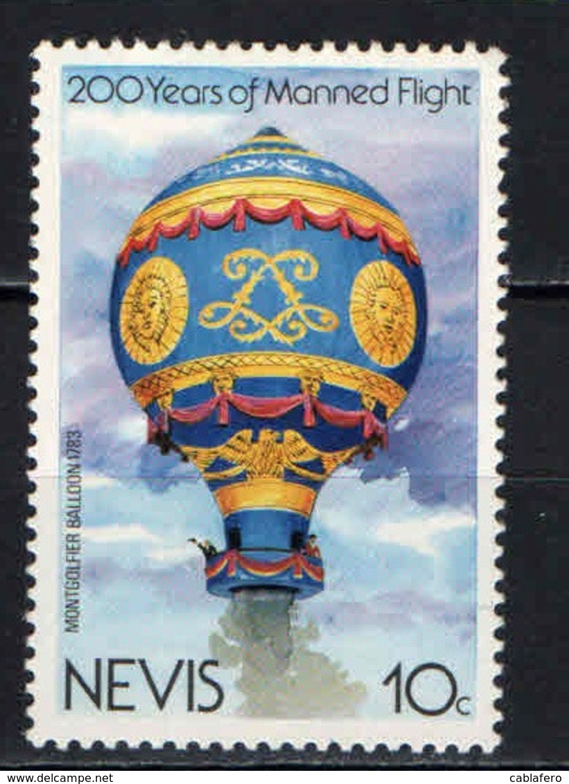 NEVIS - 1983 - MONGOLFIERA - MNH - Anguilla (1968-...)