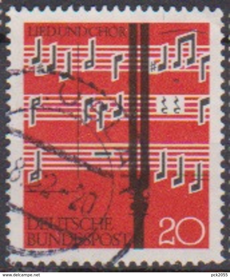 BRD 1962 MiNr.380  Lied Und Chor ( A614 ) Günstige Versandkosten - Used Stamps