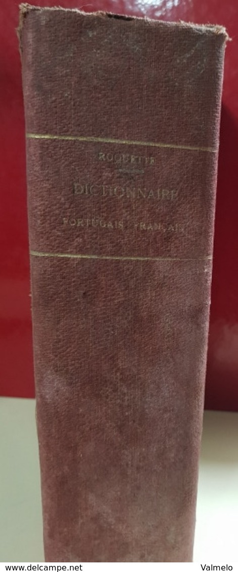 Nouveau Dictionnaire Portugais-Français - 1862 - Cover With Some Wear - Diccionarios