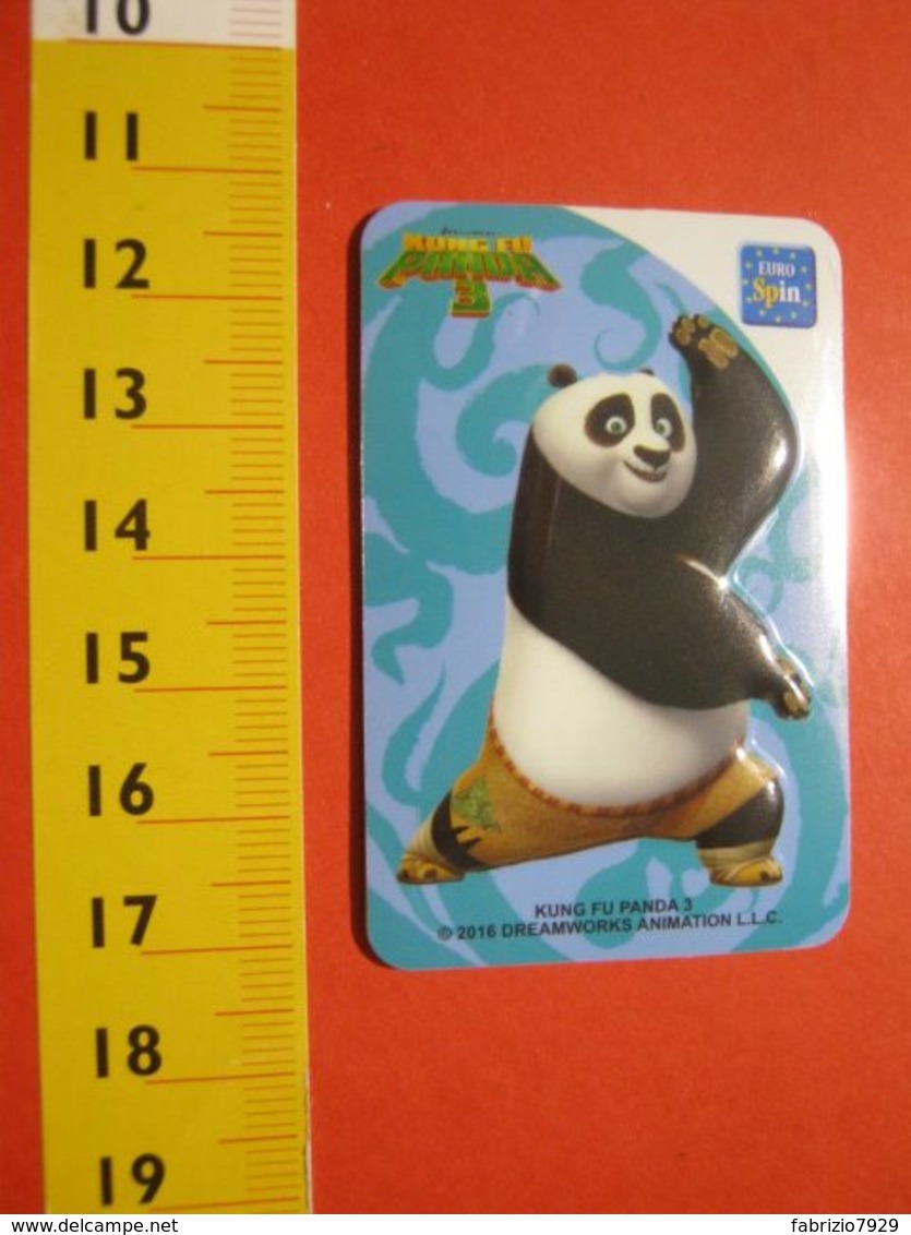 MED.1 MAGNETE MAGNET FRIGO ITALIA 2015 EURO SPIN EROI CARTOON CARTONI ANIMATI MANGA - KUNG FU PANDA 3 - Personaggi