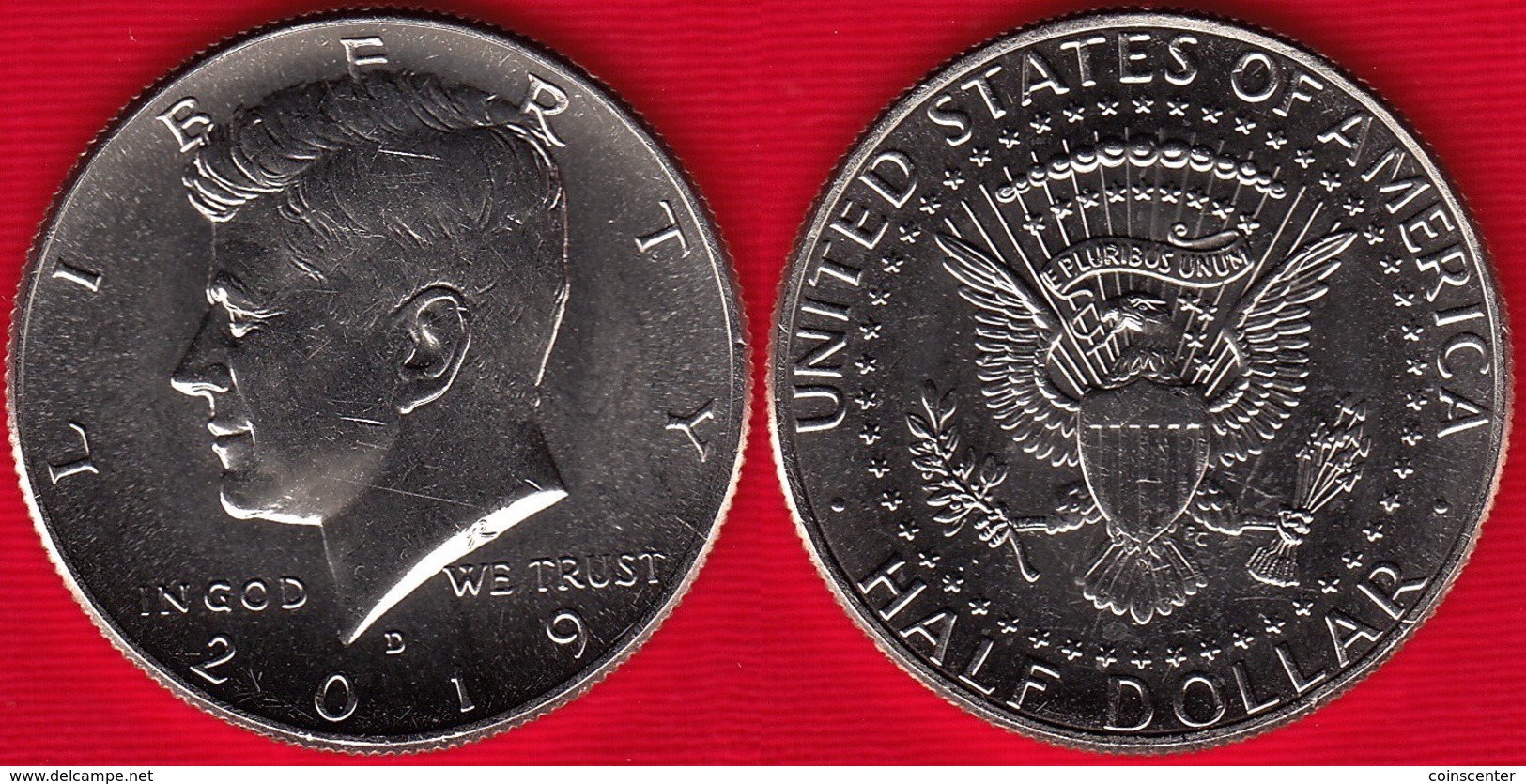 USA 1/2 Dollar 2019 D Mint "Kennedy Half Dollar" UNC - 1964-…: Kennedy