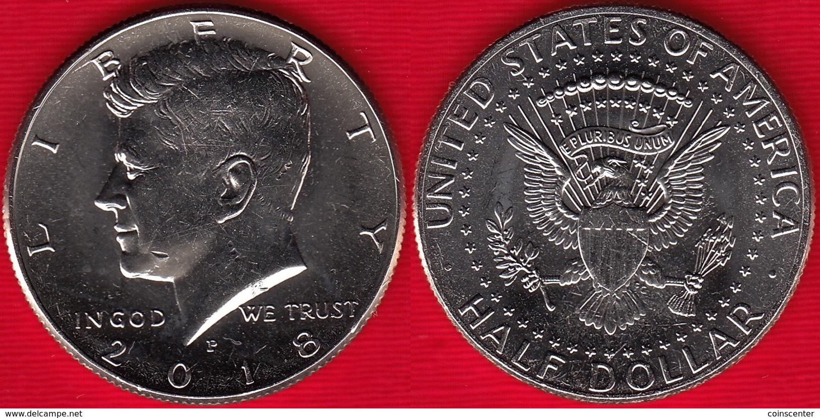 USA 1/2 Dollar 2018 P Mint "Kennedy Half Dollar" UNC - 1964-…: Kennedy