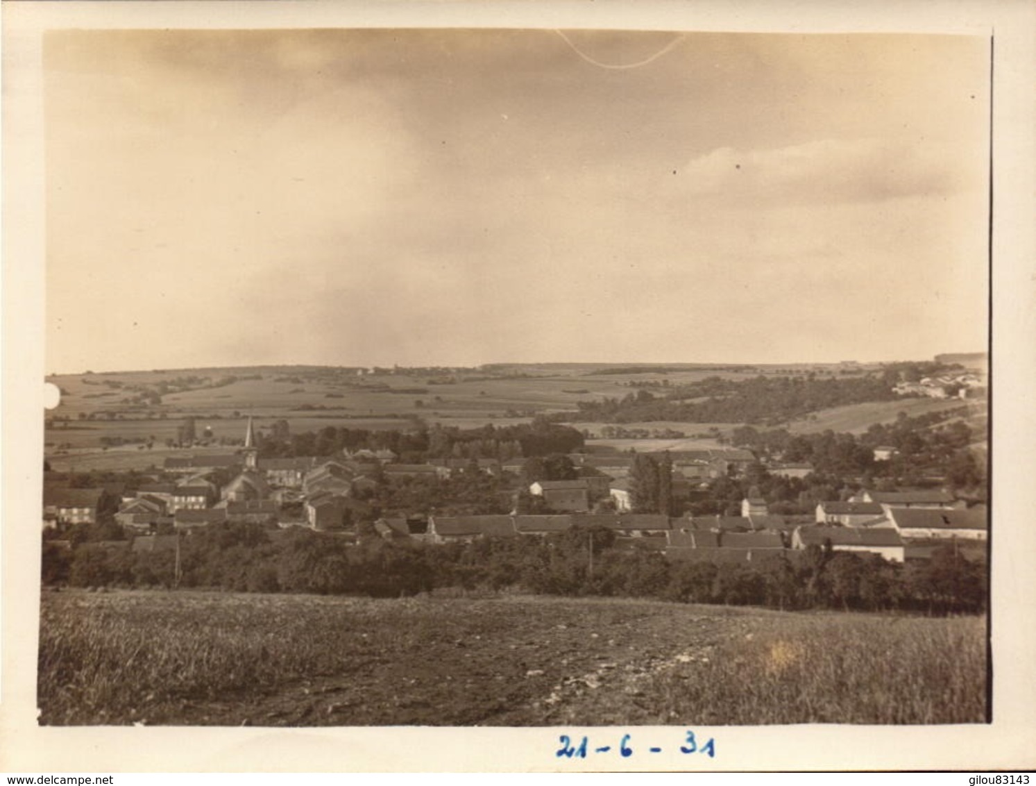 Moselle, Elvange, Divers Vues, Lot De 5 Photos, 1931     (bon Etat)  Dim: 12 X 9. - Luoghi