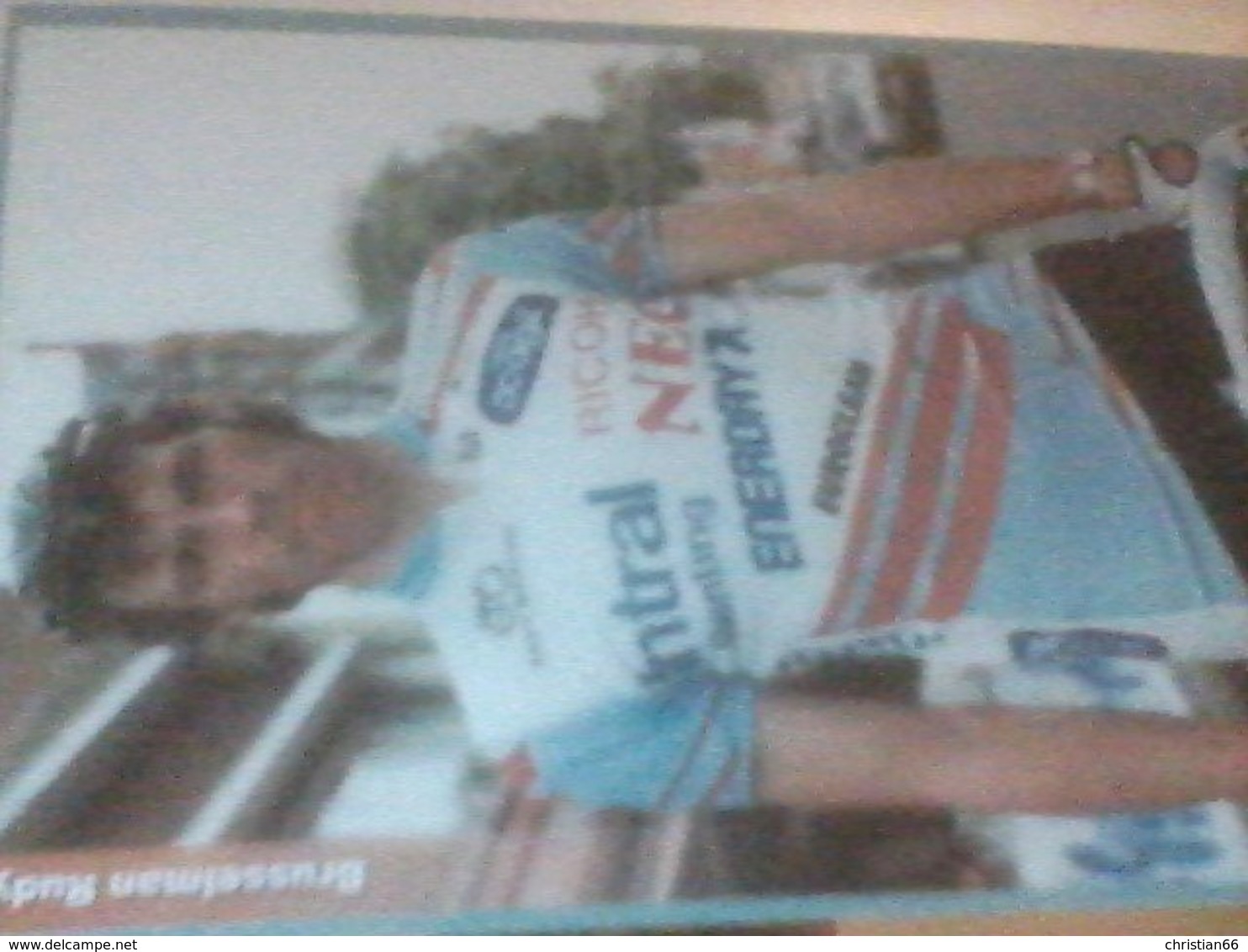 CYCLISME 1988 - WIELRENNEN - RADSPORT- CYCLING- CICLISMO: RUDY BRUSSELMAN TEAM INTRAL RENTING - Cycling